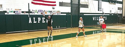 Alpena volleyball team falls in four sets to Petoskey at home | News, Sports, Jobs - Vimarsana News
